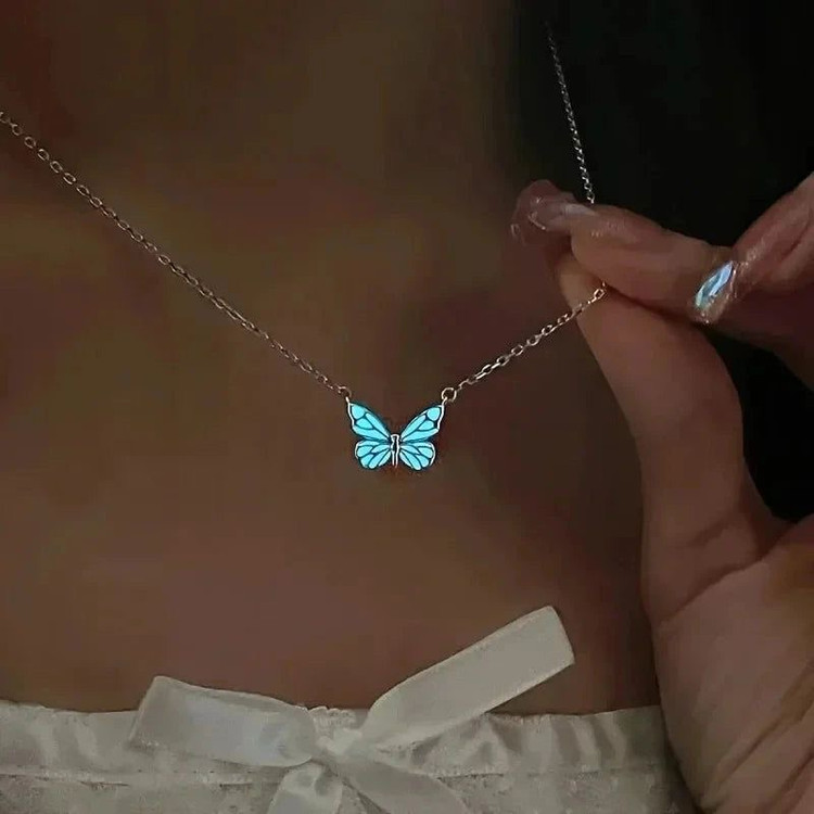 گردنبند / دستبند پروانه شب نما